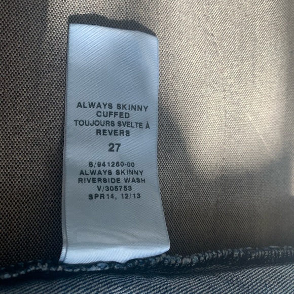 Gap Mid Rise Always Skinny Cuffed Jeans - Picture 3 of 6